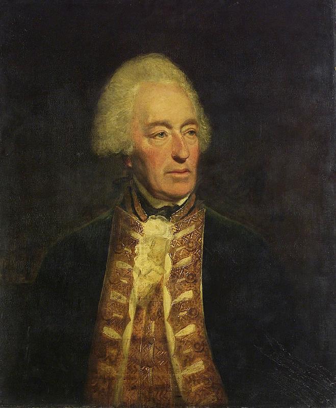 Lemuel Francis Abbott Admiral Robert Roddam oil painting picture